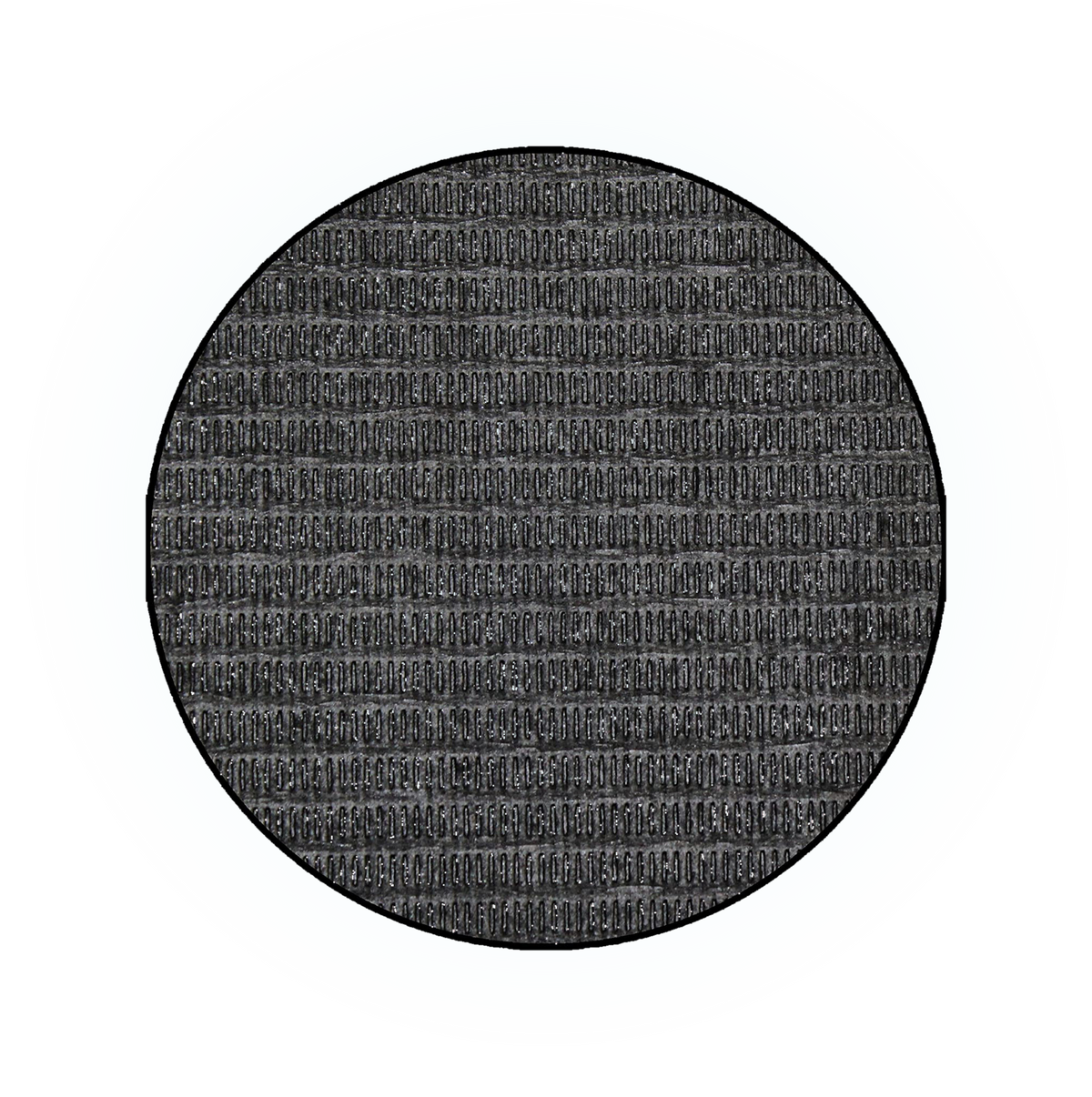 Adenna black dental bib surface texture detail